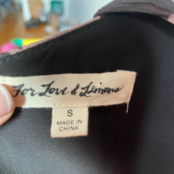 For Love & Lemons Theo One Shoulder Blouse - Picture 6 of 8